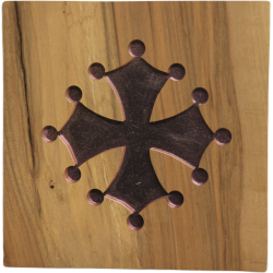 Tableau déco croix occitane - moyen