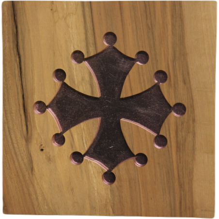 Tableau déco croix occitane - moyen