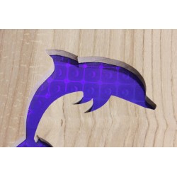 Tableau déco dauphin - petit
