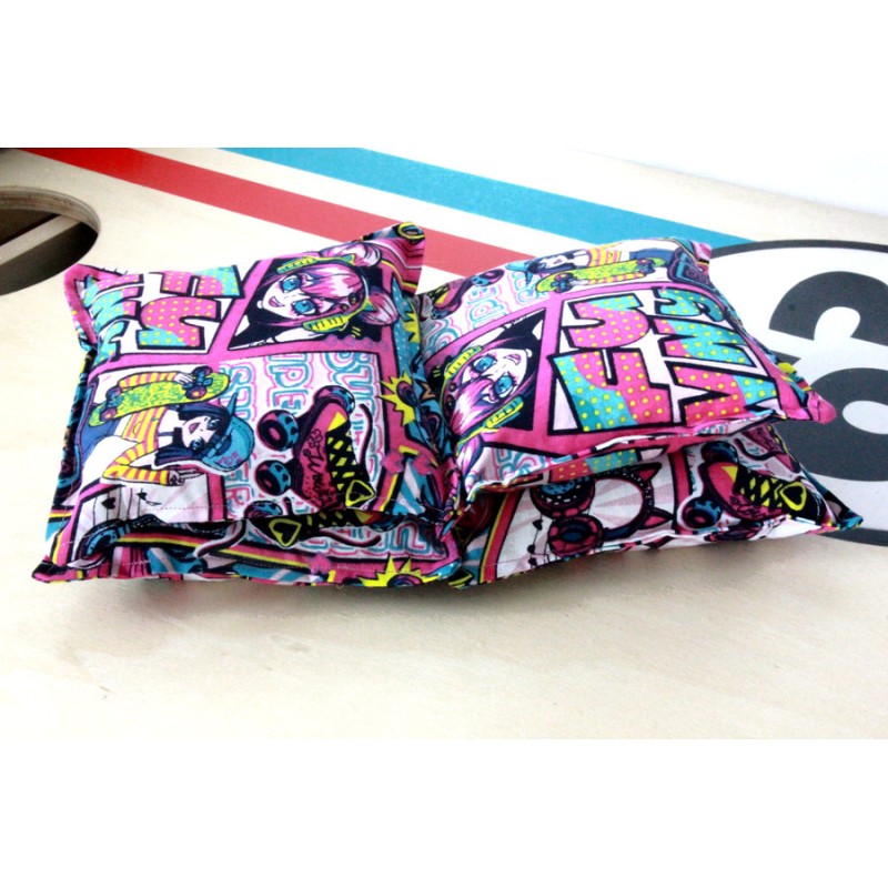 Lot de 4 sacs Corn hole manga