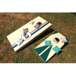 Planche Corn hole XS fléche verte