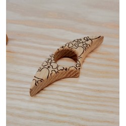 Bague lecture petite coeurs