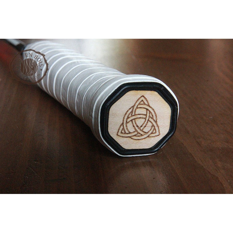 Sticker manche raquette noeud celtic