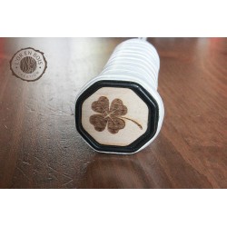 Sticker manche raquette tréfle