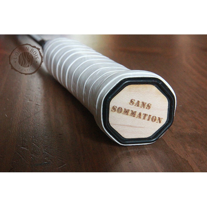 Sticker manche raquette sans sommation