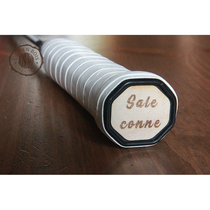 copy of Sticker manche raquette sale conne