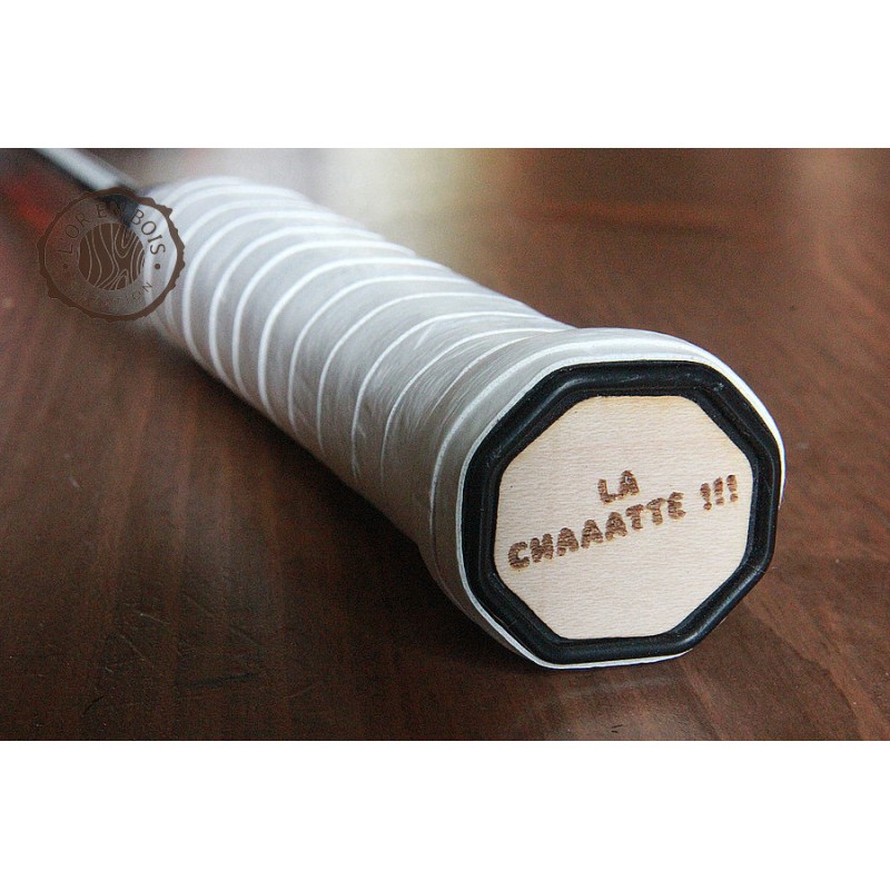 Sticker manche raquette la chaaatte!!!