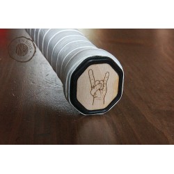 Sticker manche raquette cornes