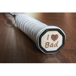 Lot de 10 stickers manche raquette