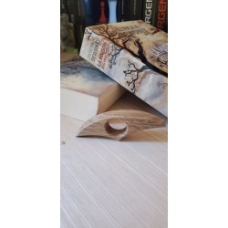 Bague lecture grande bois massif