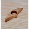 Bague lecture grande bois massif