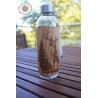 Gourde transparente + bois - cerf