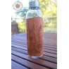 Gourde transparente + bois - licorne
