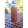 Gourde transparente + bois - licorne