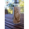 Gourde transparente + bois - chat
