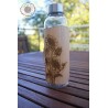 Gourde transparente + bois - phoenix