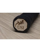 Stickers Manche Raquette Badminton Personnalisés